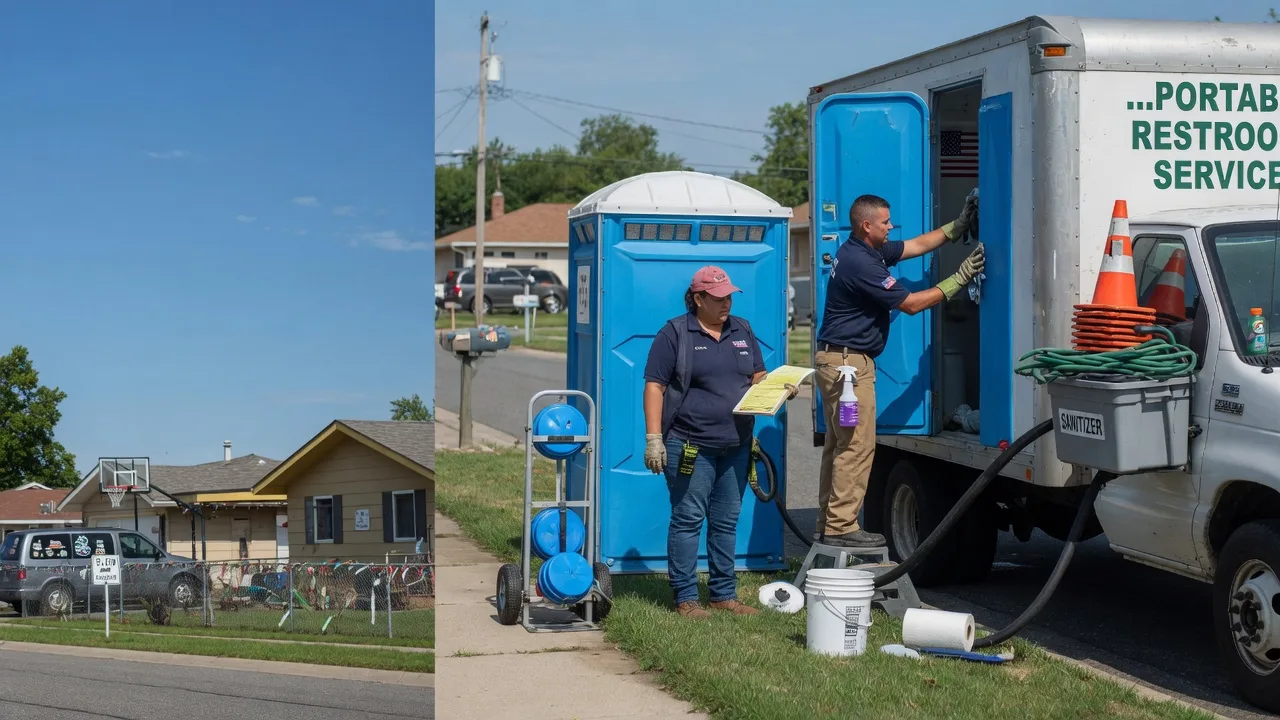 Portable Toilet Rental in West Mineral, KS near me